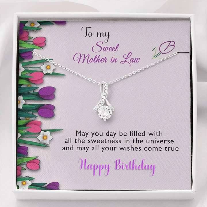 Surprise Birthday Gift For Mother-In-Law - 925 Sterling Silver Pendant Gifts for Mother In Law Rakva
