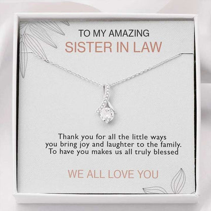 Surprise Gift For Sister In Law - 925 Sterling Silver Pendant Gifts for Sister Rakva