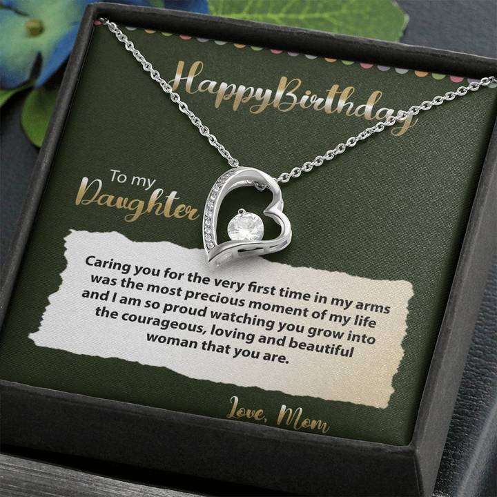 Thoughtful Birthday Gift For Daughter From Mom - 925 Sterling Silver Pendant Dughter's Day Rakva