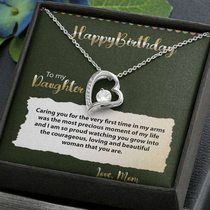 Thoughtful Birthday Gift For Daughter From Mom - 925 Sterling Silver Pendant Dughter's Day Rakva