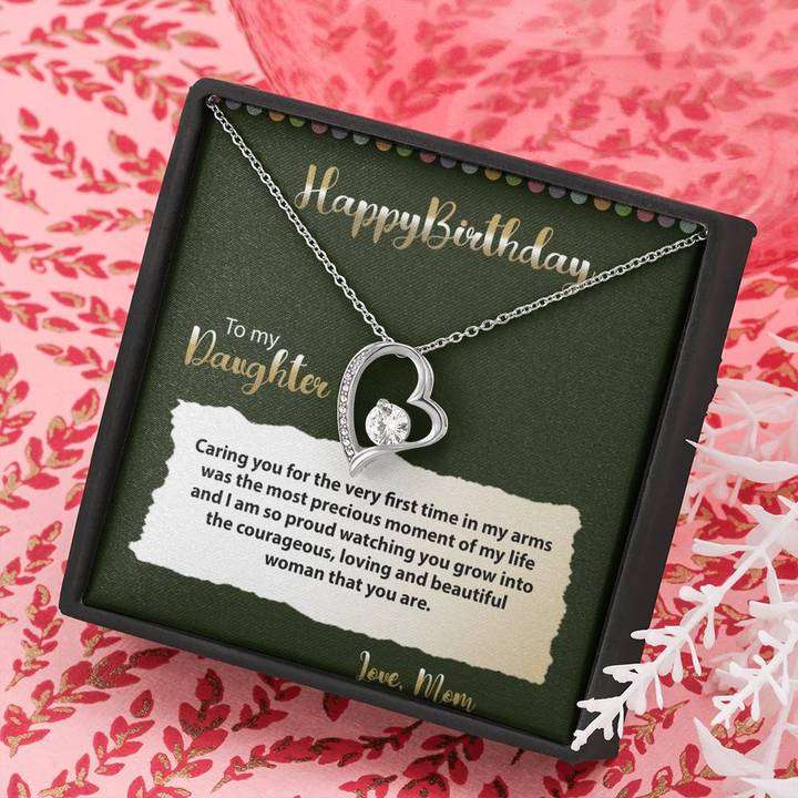 Thoughtful Birthday Gift For Daughter From Mom - 925 Sterling Silver Pendant Dughter's Day Rakva