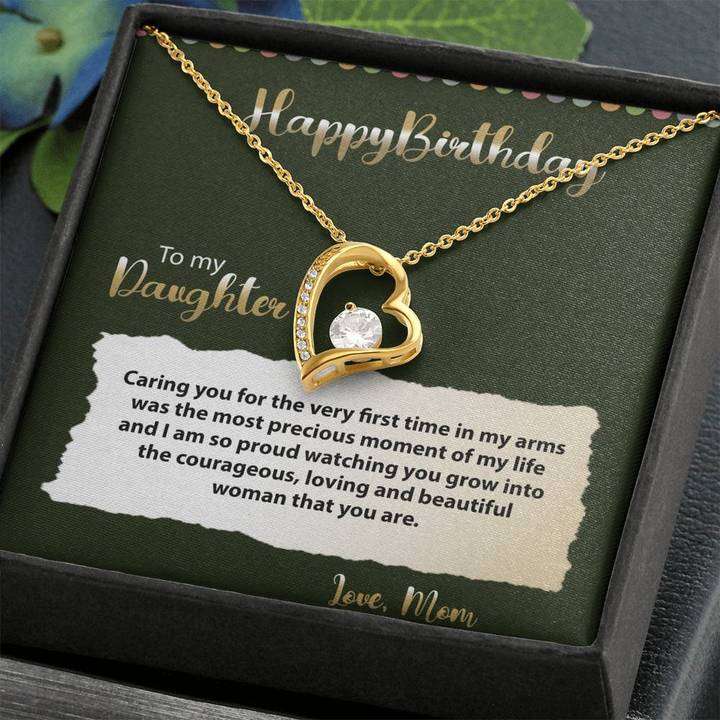 Thoughtful Birthday Gift For Daughter From Mom - 925 Sterling Silver Pendant Dughter's Day Rakva