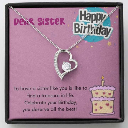 Unique Birthday Gift For Sister - 925 Sterling Silver Pendant Gifts for Sister Rakva