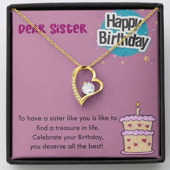 Unique Birthday Gift For Sister - 925 Sterling Silver Pendant Gifts for Sister Rakva