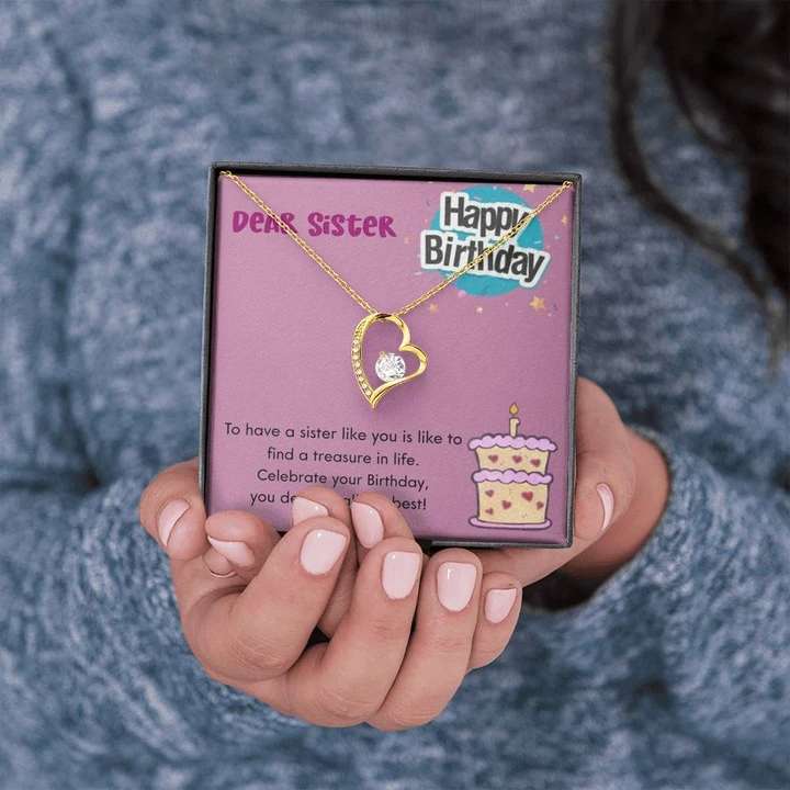 Unique Birthday Gift For Sister - 925 Sterling Silver Pendant Gifts for Sister Rakva