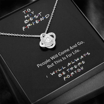 Unique Gift Idea For Best Friend Female - Pure Silver Pendant & Message Card | Combo Gift Box Gifts For Friend Rakva