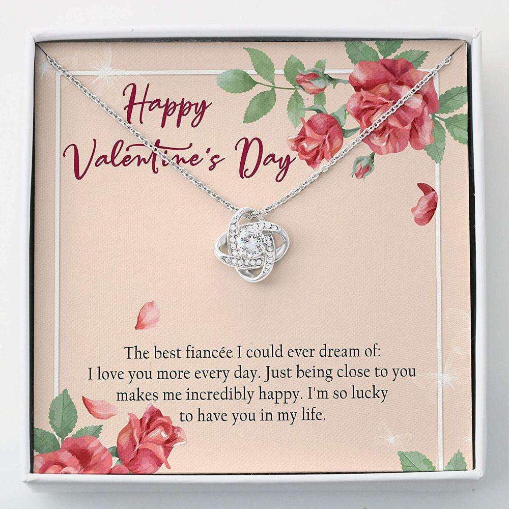 Wife Necklace, Gift For Fiancee Necklace “ Love Knots For Karwa Chauth Rakva