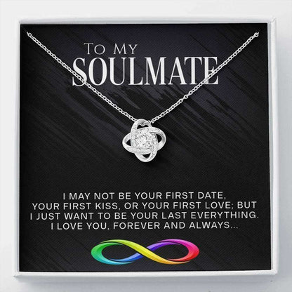 Wife Necklace, Girlfriend Necklace, To My Soulmate Necklace, Valentines Day Pendants Gifts For Her, Girlfriend, Wife For Karwa Chauth Rakva