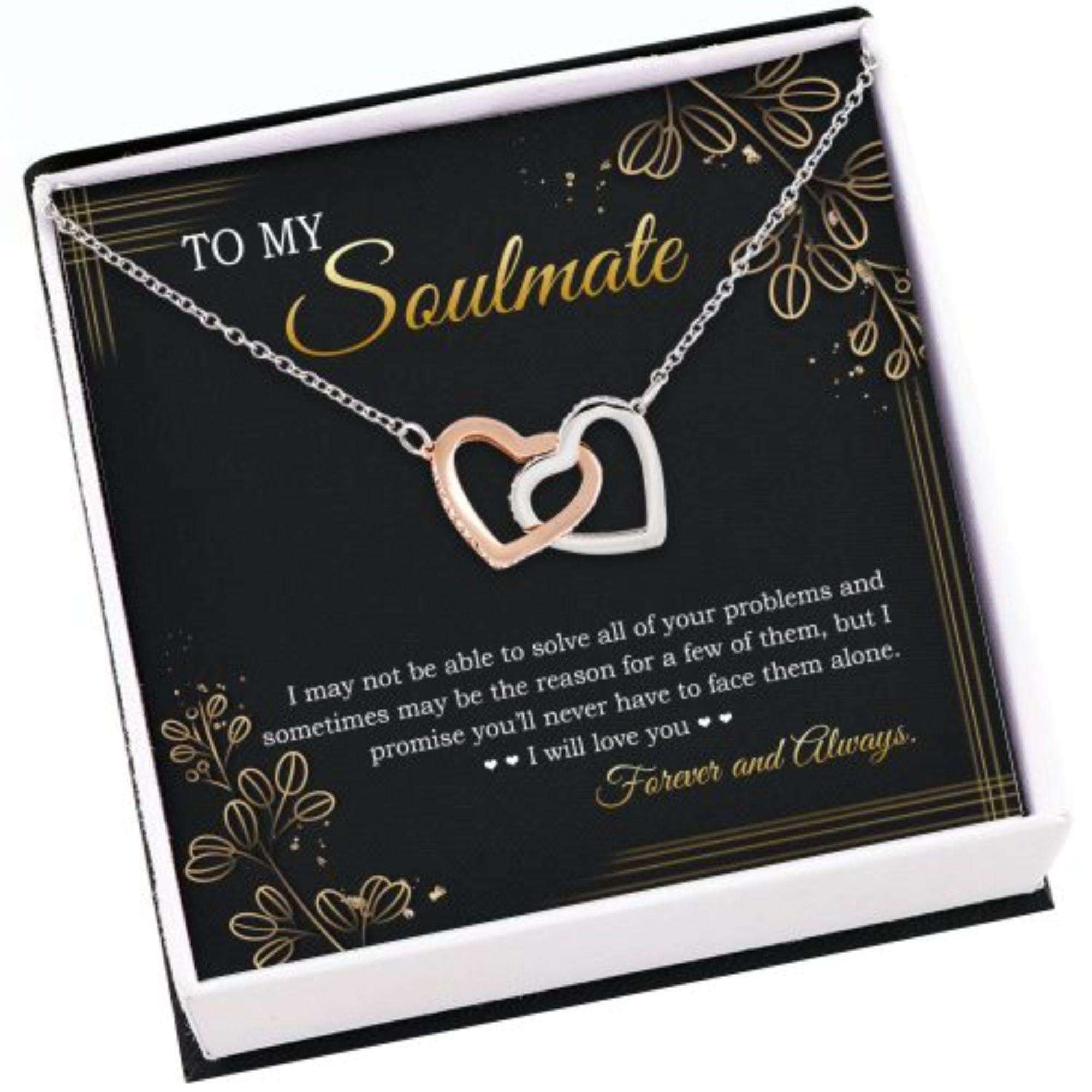 Wife Necklace, Girlfriend Necklace, To My Soulmate, Soulmate Gift ...