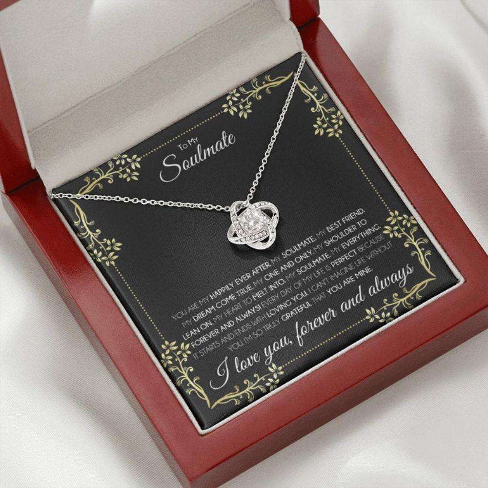 Wife Necklace, Necklace Gift For Wife From Husband, Gift For Her Bride Future Wife Girlfriend For Karwa Chauth Rakva