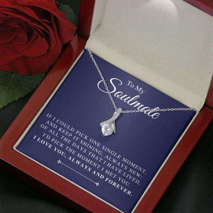 Wife Necklace, To My Wife Necklace, Gift For Wife, Valentines Day Gift, Custom Necklace, Soulmate Necklace For Karwa Chauth Rakva