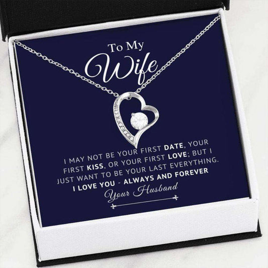 Wife Necklace, To My Wife Necklace, Valentines Gift For Wife, Soulmate Gift, Gift For Wife For Karwa Chauth Rakva