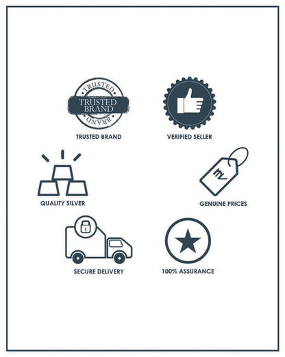 Rakva 92.5 Sterling Silver Rakhi For Brother |Flower Bracelet | 2 in 1 Brooch/Rakhi for Men and Women | With Roli Chawal Tilak for Kids