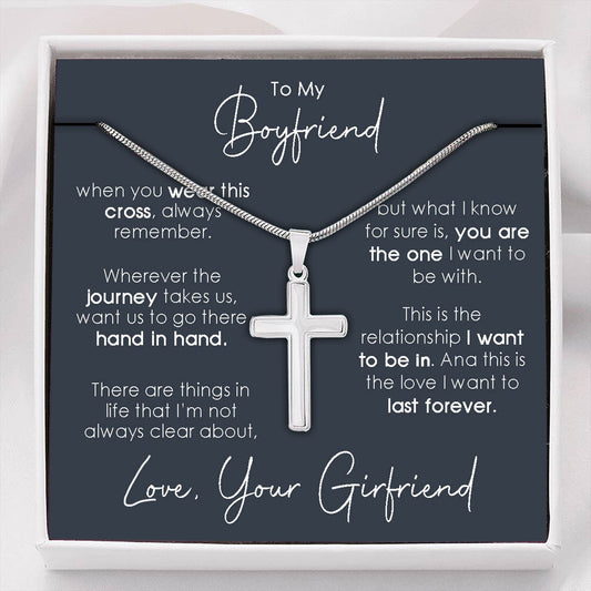 Boyfriend Necklace, Necklace Gift For Boyfriend, Boyfriend Birthday Anniversary Thoughtful Gifts Rakva