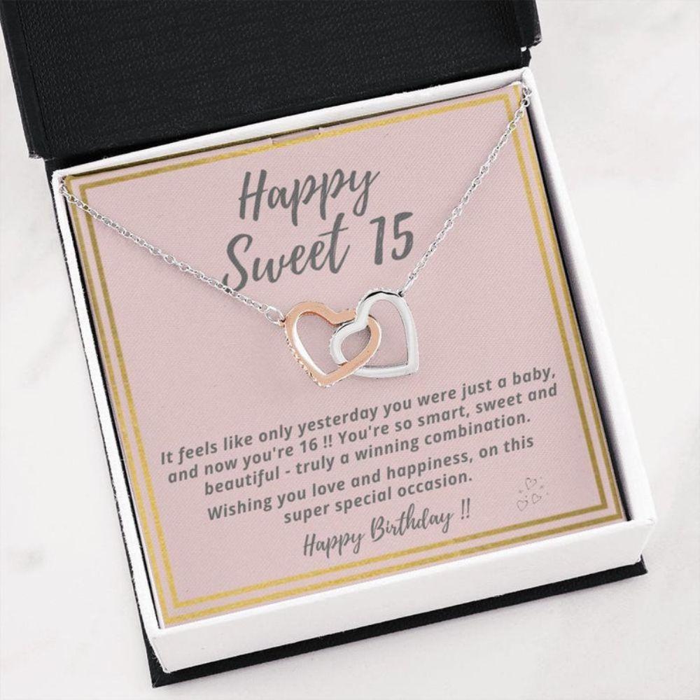 Daughter Necklace, Niece Necklace, 15Th Birthday Gift Necklace, Sweet 15 Gift Necklace, To My Granddaughter