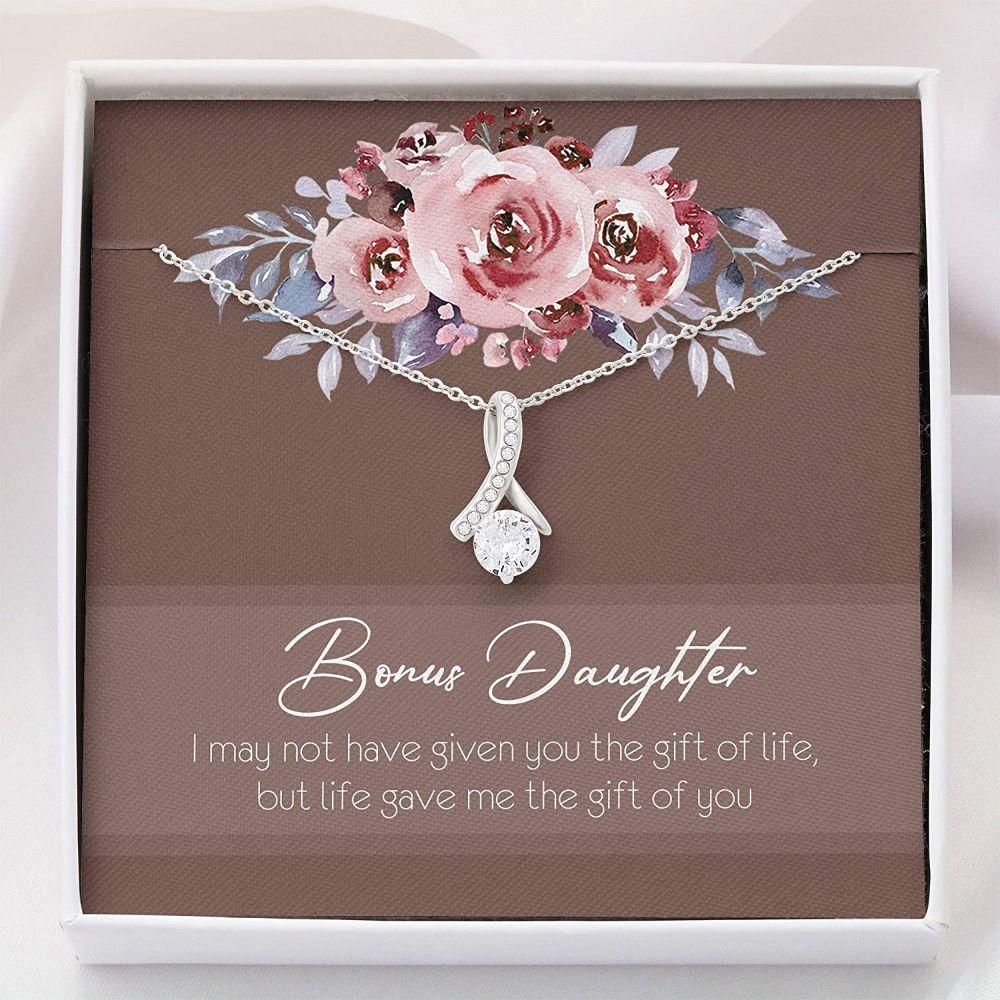 Daughter Necklace, Bonus Daughter Gift “ To My Daughter Necklace “ Necklace With Gift Box