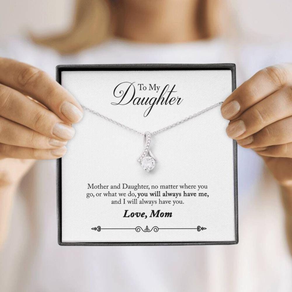 Daughter Necklace, To My Daughter Necklace, Gift For Daughter From Mom, Daughter Mother Necklace