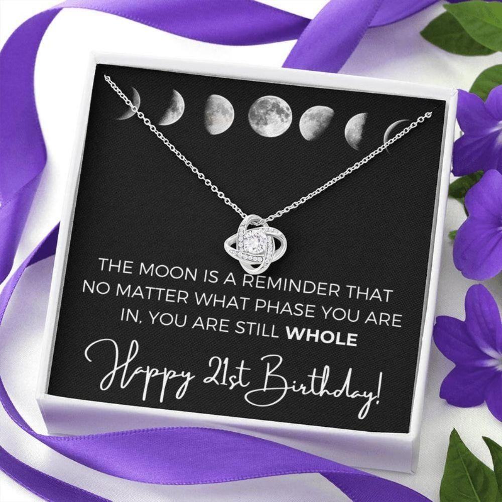Daughter Necklace, 21St Birthday Gift For Best Friend, 21St Birthday Necklace Gift For Daughter