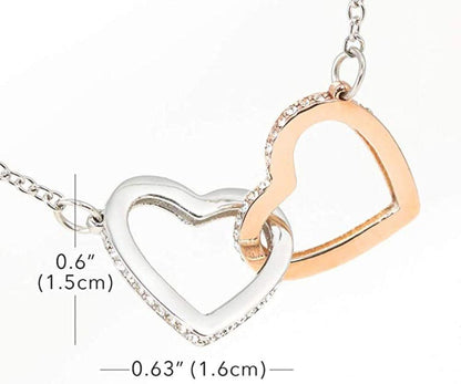 To My Girlfriend Necklace Gift For Valentine’S Day For Her - 925 Sterling Silver Pendant