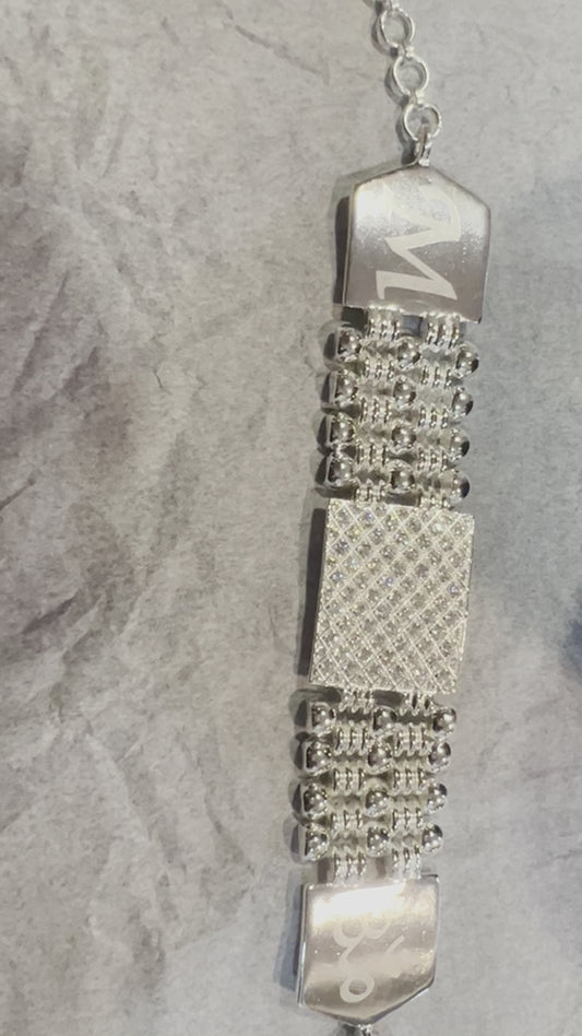 Men’S Nawabi Bracelet Gift For Boys Bracelet 92.5 Pure Silver