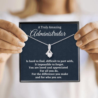 Administrator Necklace Appreciation Gift For An Administrator