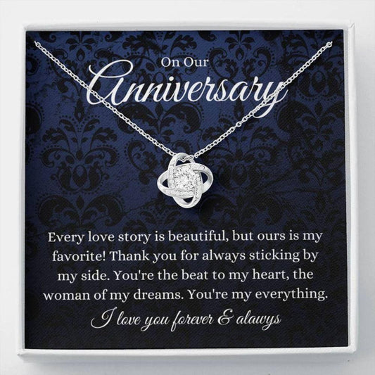Wife Necklace, Anniversary Gift Necklace For Wife, Anniversary, Girlfriend Anniversary Rakva