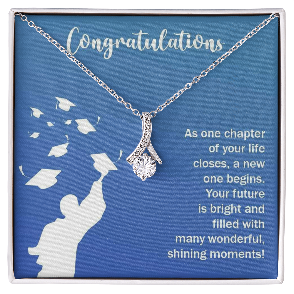 Congratulations Class of 2022 Alluring - 925 Sterling Silver Necklace