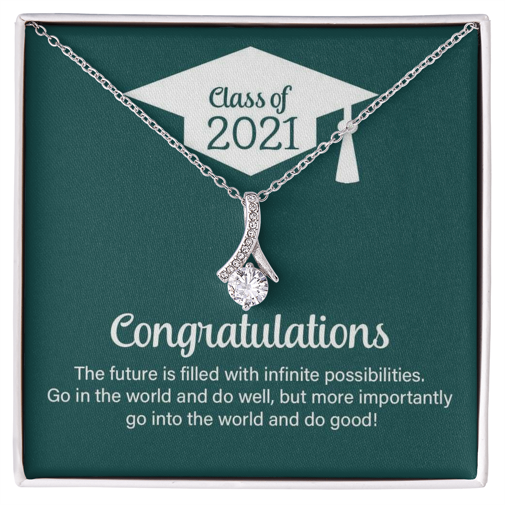 go in the world and do well Alluring - 925 Sterling Silver Necklace