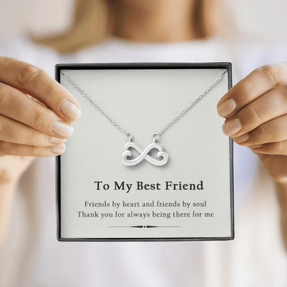 Best Gift For Female Bestfriend - 925 Sterling Silver Infinity Pendant