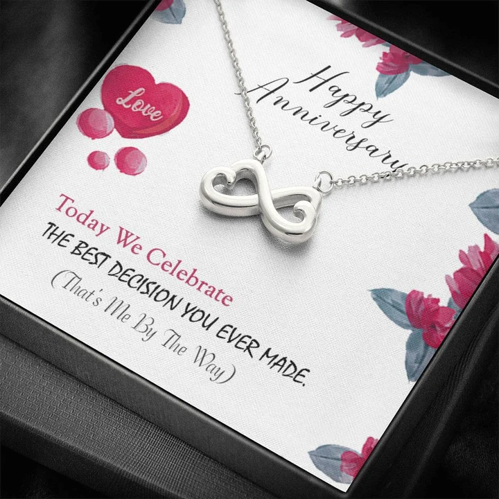 Best Marriage Anniversary Gift For Wife - 925 Sterling Silver Pendant Rakva
