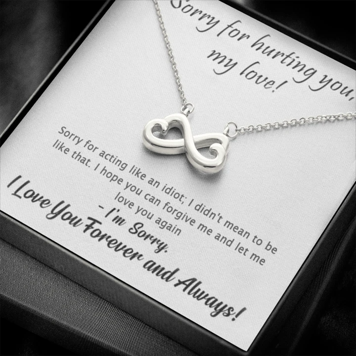 Sentimental Sorry Gift For Girlfriend/Wife - 925 Sterling Silver Pendant