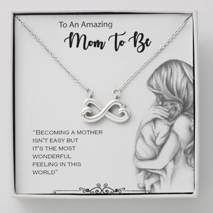 Best Maternity Gift For Mom To Be/Expecting Woman - 925 Sterling Silver Pendant
