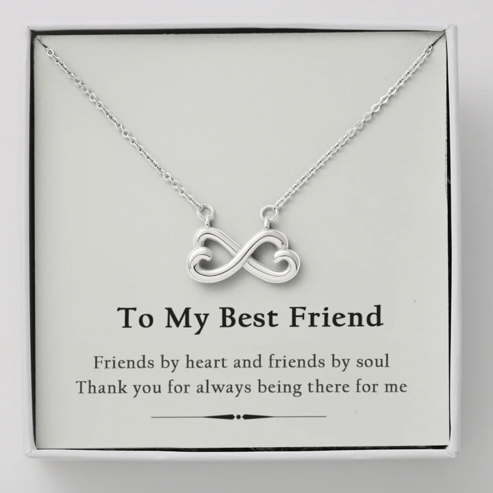 Best Gift For Female Bestfriend - 925 Sterling Silver Infinity Pendant Rakva