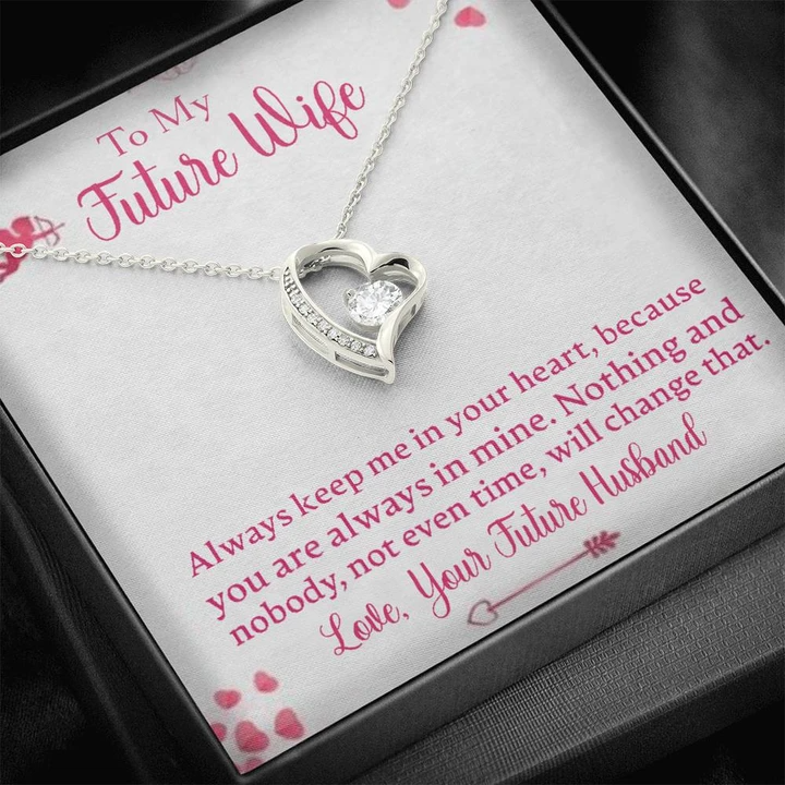 To My Future Wife - Love Your Future Husband - 925 Sterling Silver Pendant