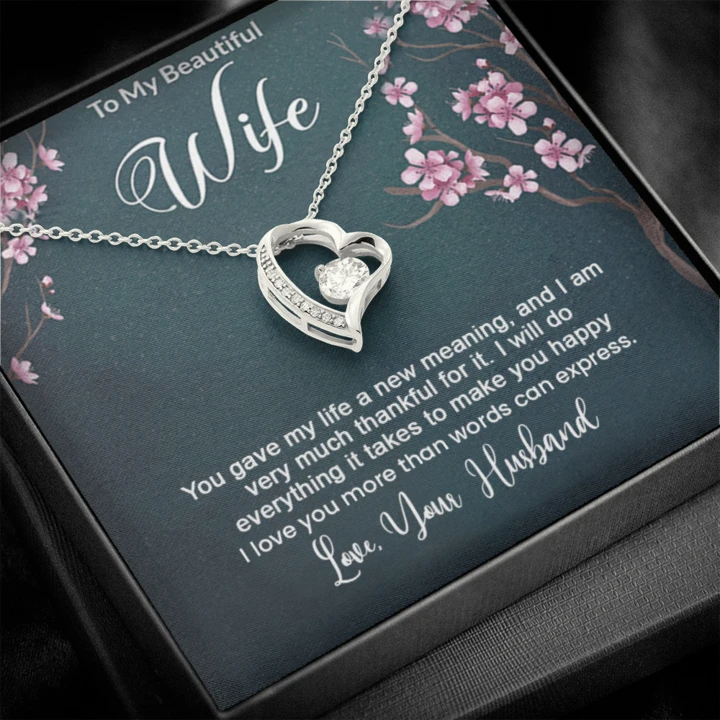 Special Gift For Wife On Honeymoon - 925 Sterling Silver Pendant