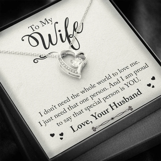 To My Wife - You'Re My Special Person - 925 Sterling Silver Pendant Rakva