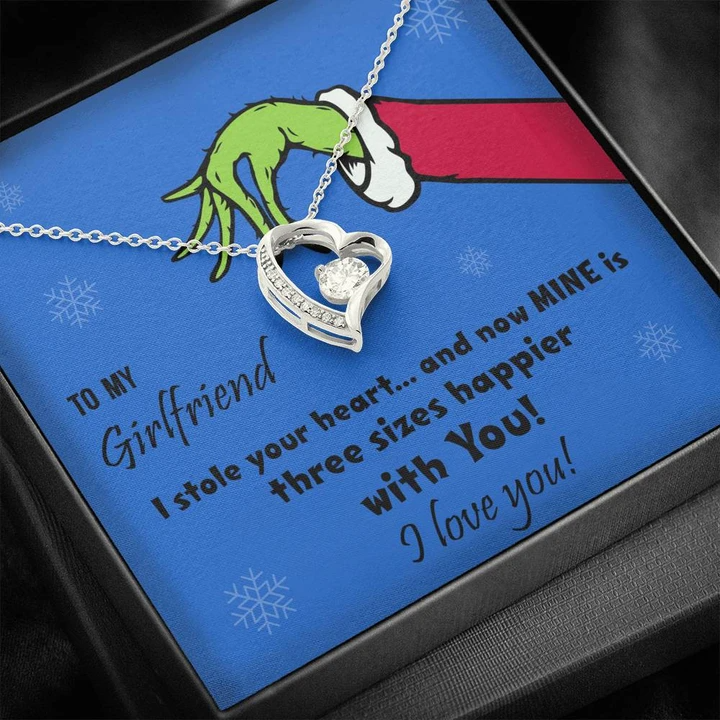 Romantic Gift For Girlfriend With Quote - 925 Sterling Silver Pendant