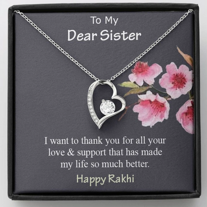 Best Special Raksha Bandhan Gift For Sister - 925 Sterling Silver Pendant