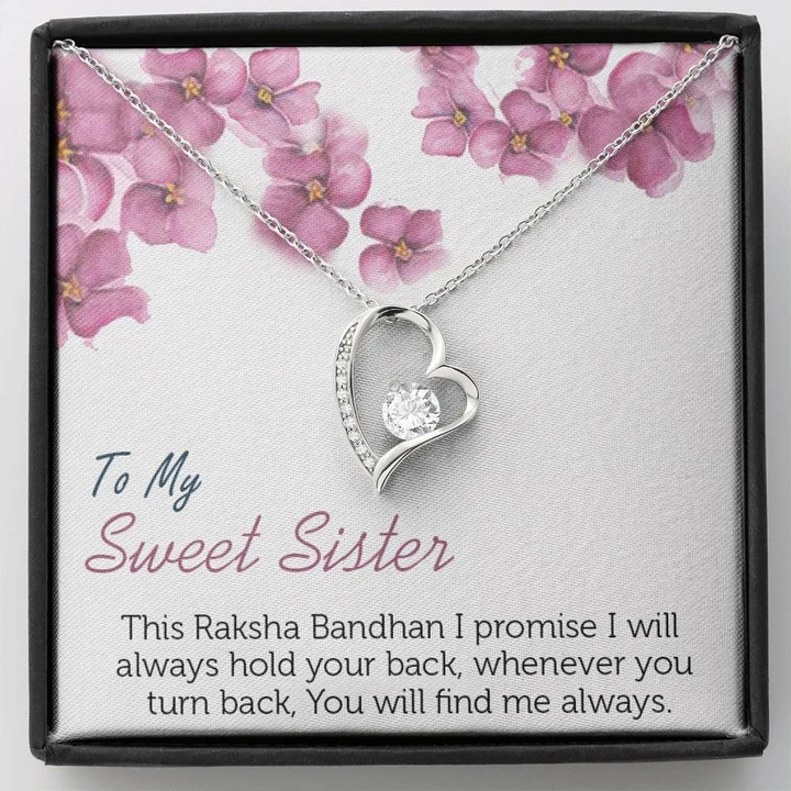 Unique And Special Raksha Bandhan Gift For Sister - 925 Sterling Silver Pendant