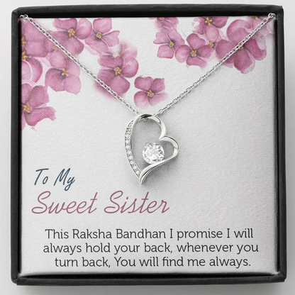 Unique And Special Raksha Bandhan Gift For Sister - 925 Sterling Silver Pendant Rakva