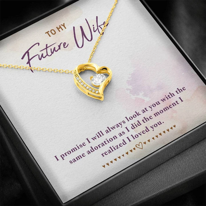 Best Gift For Fiance - 925 Sterling Silver Pendant Present