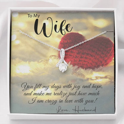 Romantic Surprise Gift For Wife - 925 Sterling Silver Pendant