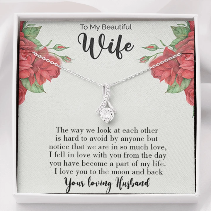 Unique Honeymoon Gift For Wife - 925 Sterling Silver Pendant Rakva