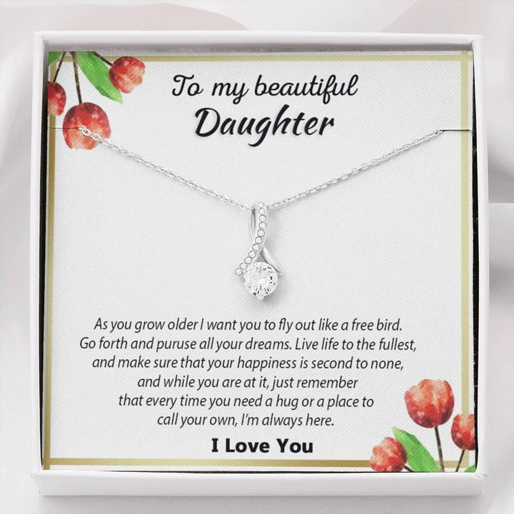Unique Meaningful Gift For Daughter - 925 Sterling Silver Pendant