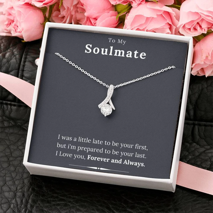 Perfect Gift For Soulmate - Pure Silver Necklace Gift Set Rakva