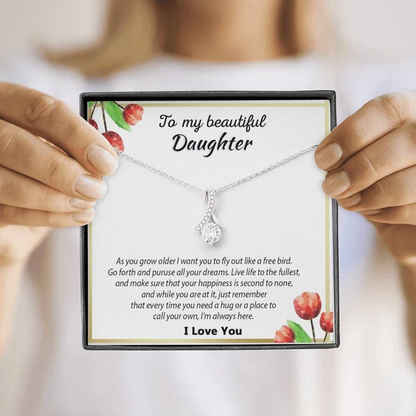 Unique Meaningful Gift For Daughter - 925 Sterling Silver Pendant