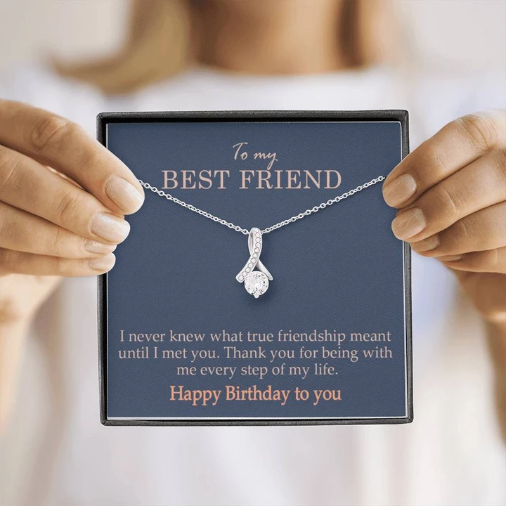 Unique Birthday Gift For Girl Best Friend - 925 Sterling Silver Pendant