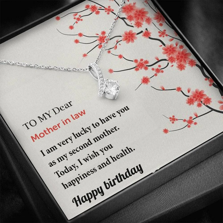Best Unique Birthday Gift For Mother-In-Law - 925 Sterling Silver Pendant