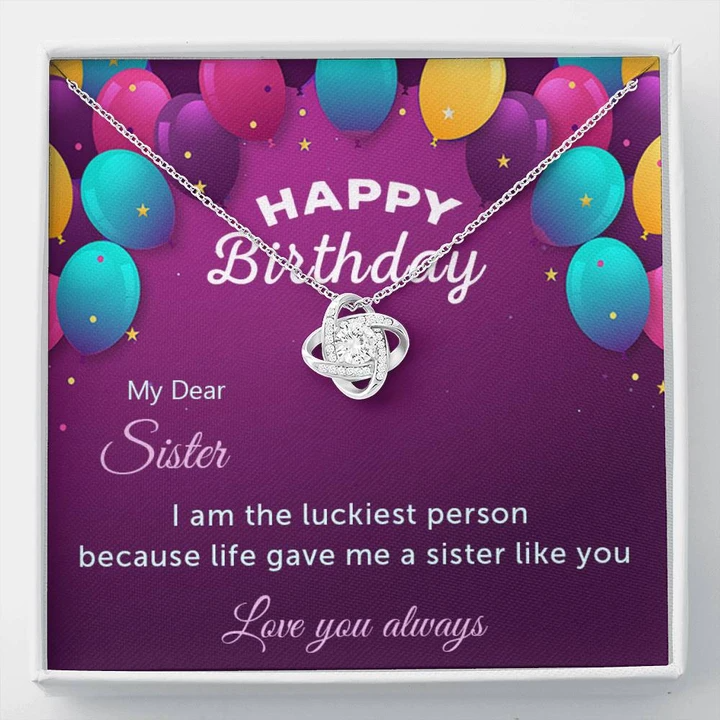 Special Birthday Gift For Sister - 925 Sterling Silver Pendant Rakva