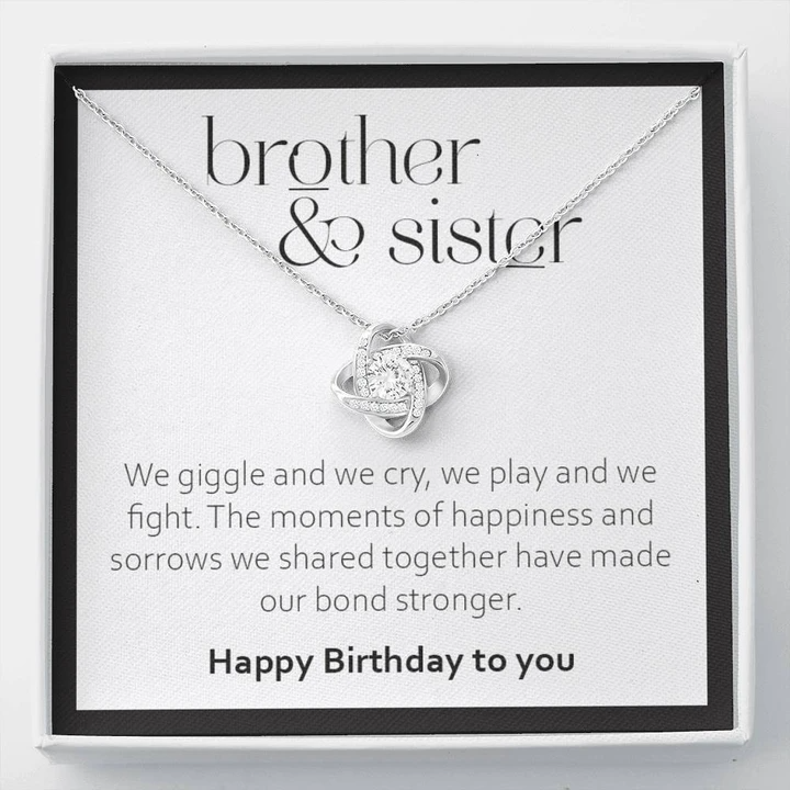 Unique Gift For Sister'S Birthday From Brother - 925 Sterling Silver Pendant